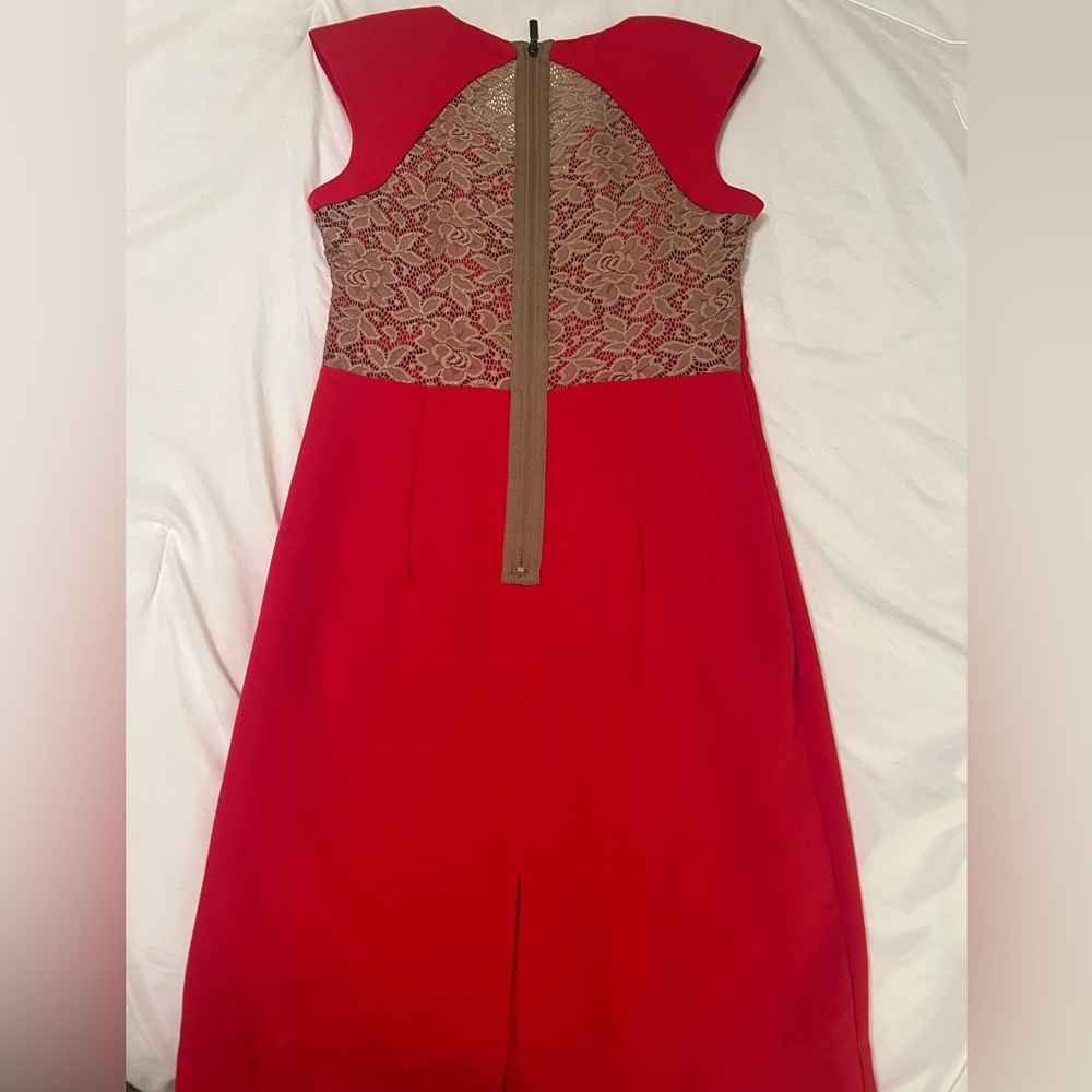 Red Cocktail Dress - Picture 2 of 3